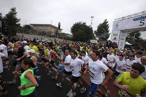 MARATONA DI GERUSALEMME 2011